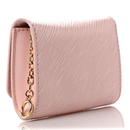 Louis Vuitton Epi Twist Card Case Rose Ballerine 3 of 8