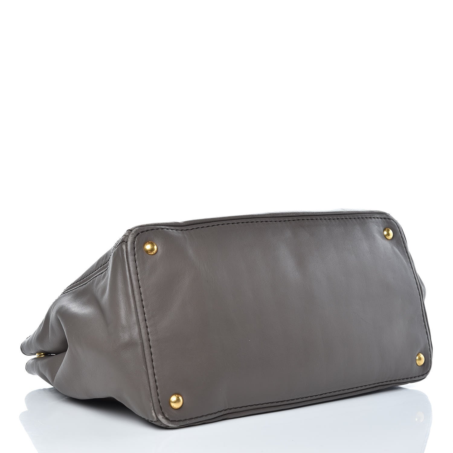 Prada Soft Calf Tote Bambu 4 of 13