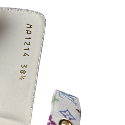 Louis Vuitton LV X TM Monogram Multicolor Bom Dia Comfort Mule Sandals 38.5 White 8 of 8
