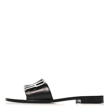 Christian Dior Calfskin Dio(r)evolution 10mm Slide Sandals 40 Black 1 of 10
