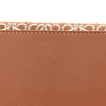 Loewe Jacquard Anagram Calfskin Small Cubi Bag Tan Pecan 11 of 12