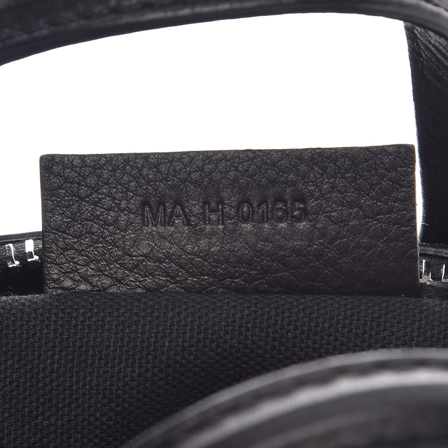 Waxed Calfskin Micro Nightingale Black