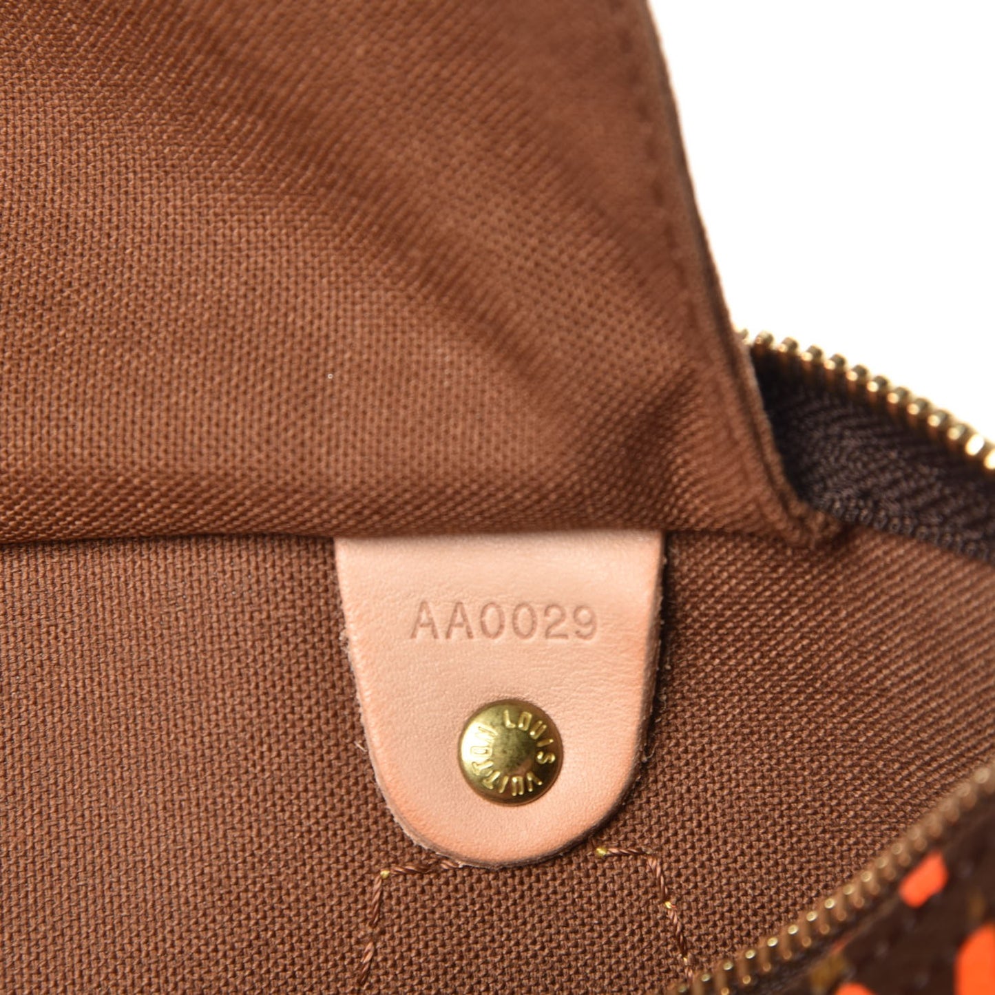 Monogram Graffiti Speedy 30 Orange
