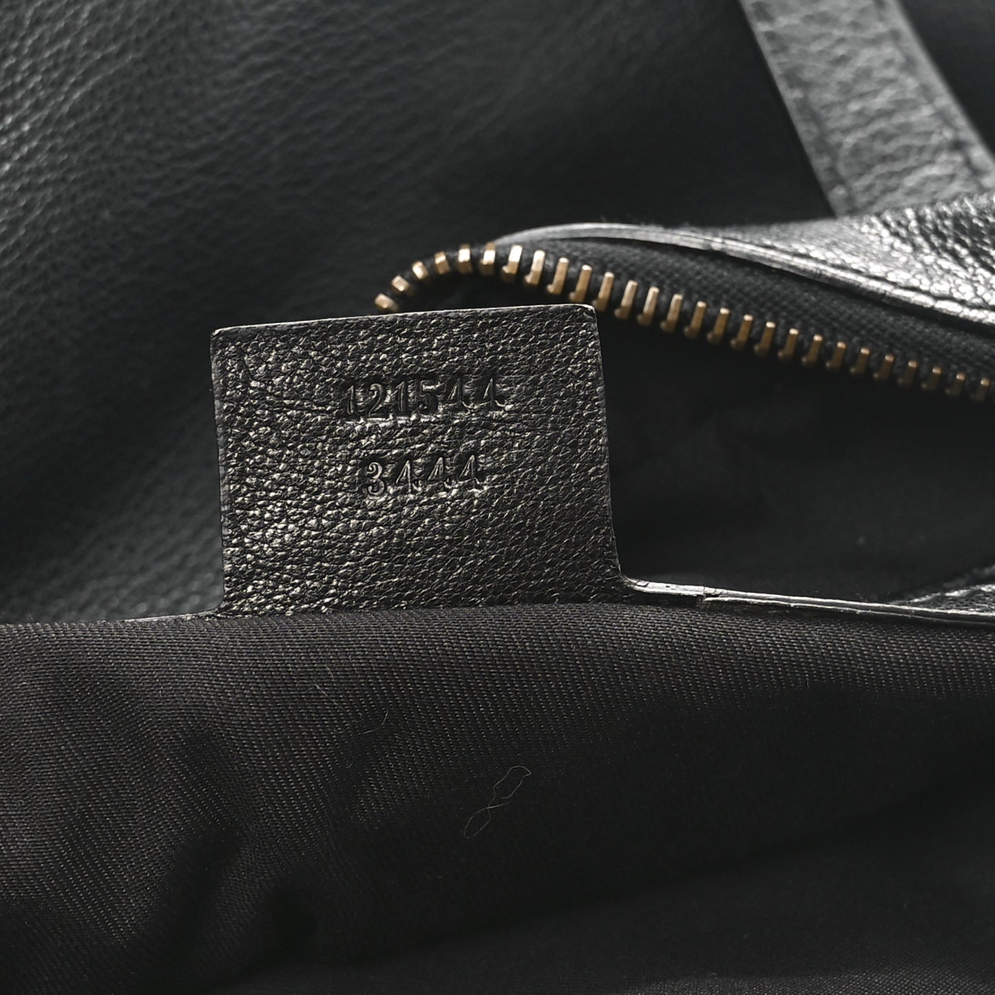 Pebbled Calfskin Blondie Studded Tote Black