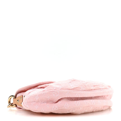 Louis Vuitton Monogram Denim Sunset Washed Pink 4 of 9
