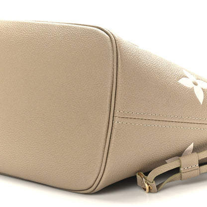 Louis Vuitton Empreinte Monogram Giant Neverfull MM Khaki Cream 8 of 8