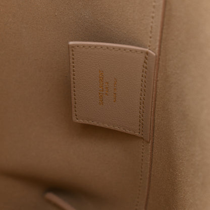 Saint Laurent Calfskin Large Shopping Tote Natural 8 of 11