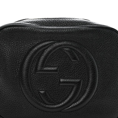 Gucci Pebbled Calfskin Small Soho Disco Bag Black 8 of 13