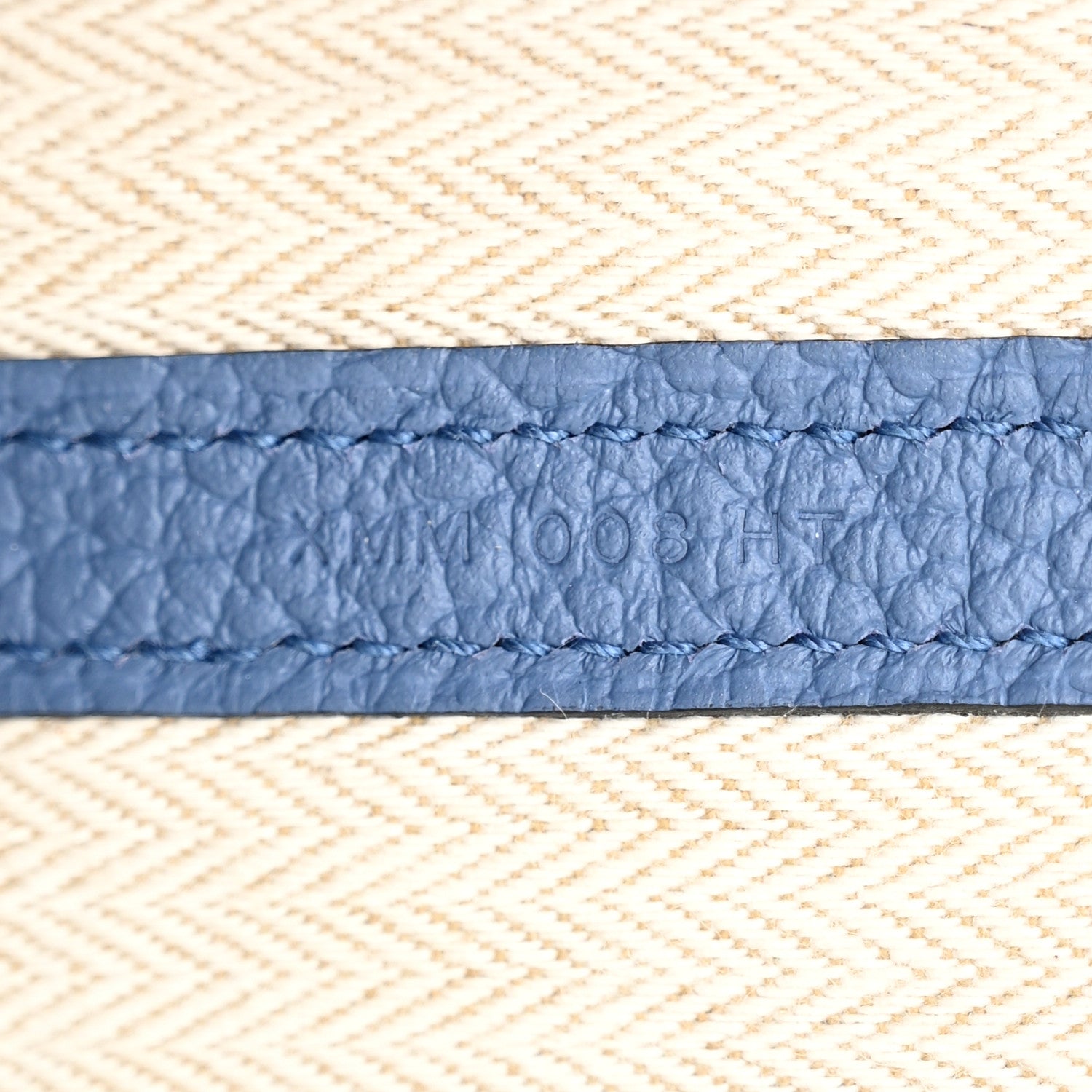 Hermes Negonda Garden Party 36 MM Bleu Brighton 7 of 11