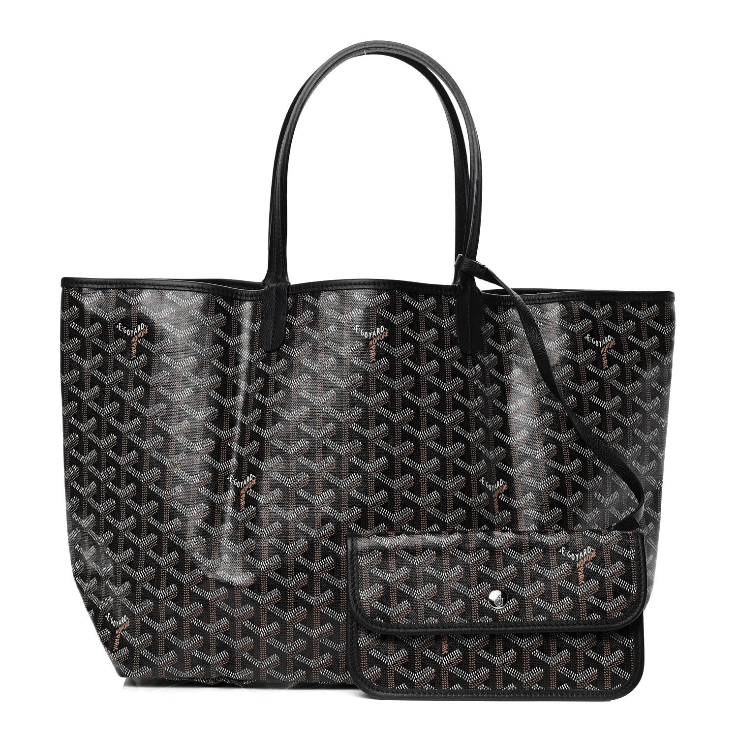 Goyard Goyardine Saint Louis PM Black 1 of 5