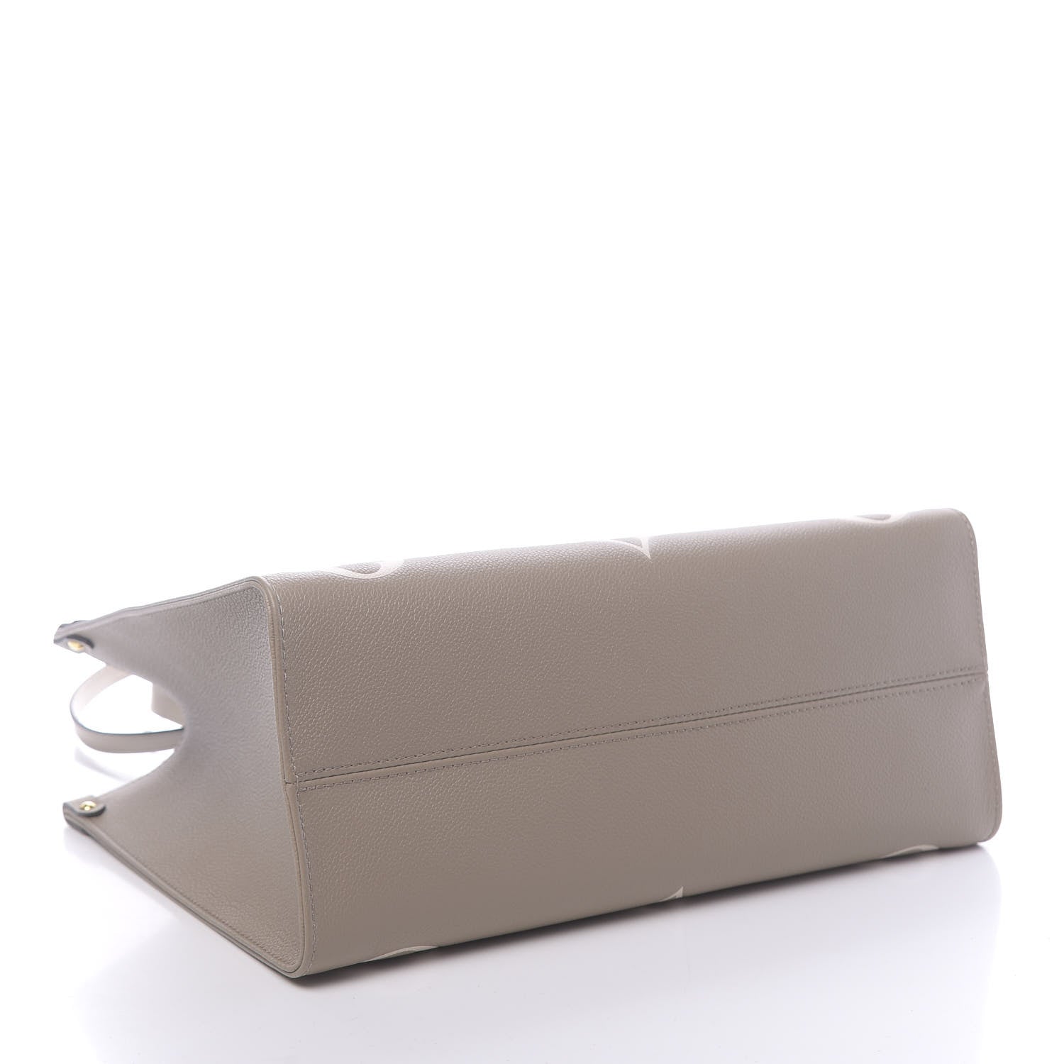 Louis Vuitton Empreinte Monogram Giant Onthego MM Tourterelle Creme 3 of 8