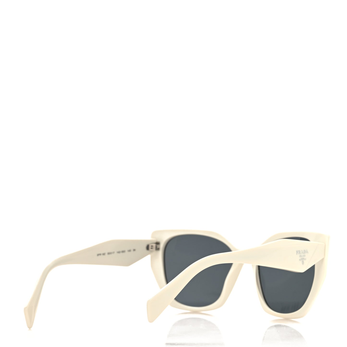 Acetate Symbole Sunglasses SPR 19Z White