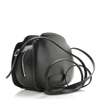 Loro Piana Smooth Calfskin Sesia Crossbody Black 3 of 9