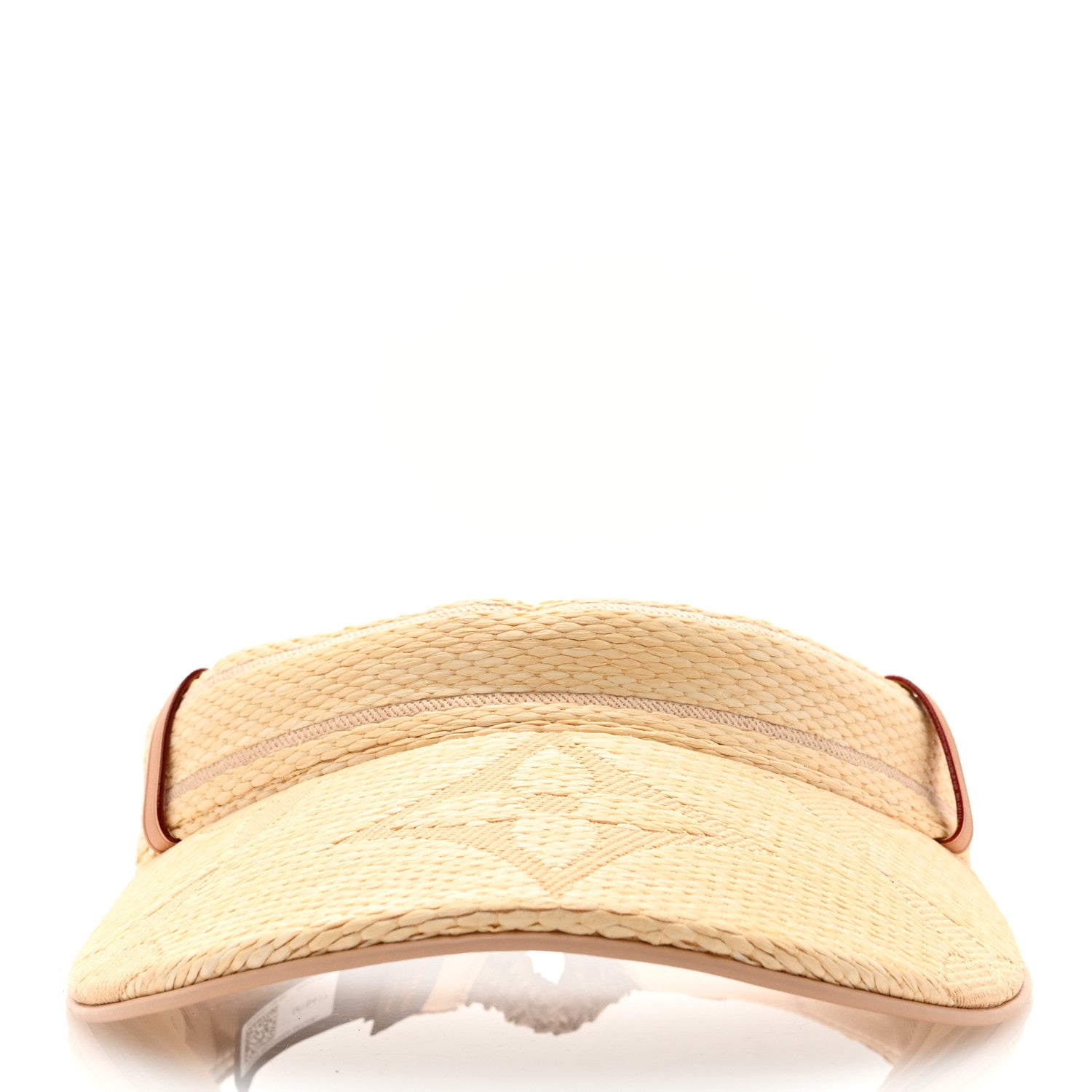 Louis Vuitton Cotton Raffia Effect Beachview Visor Natural 3 of 11