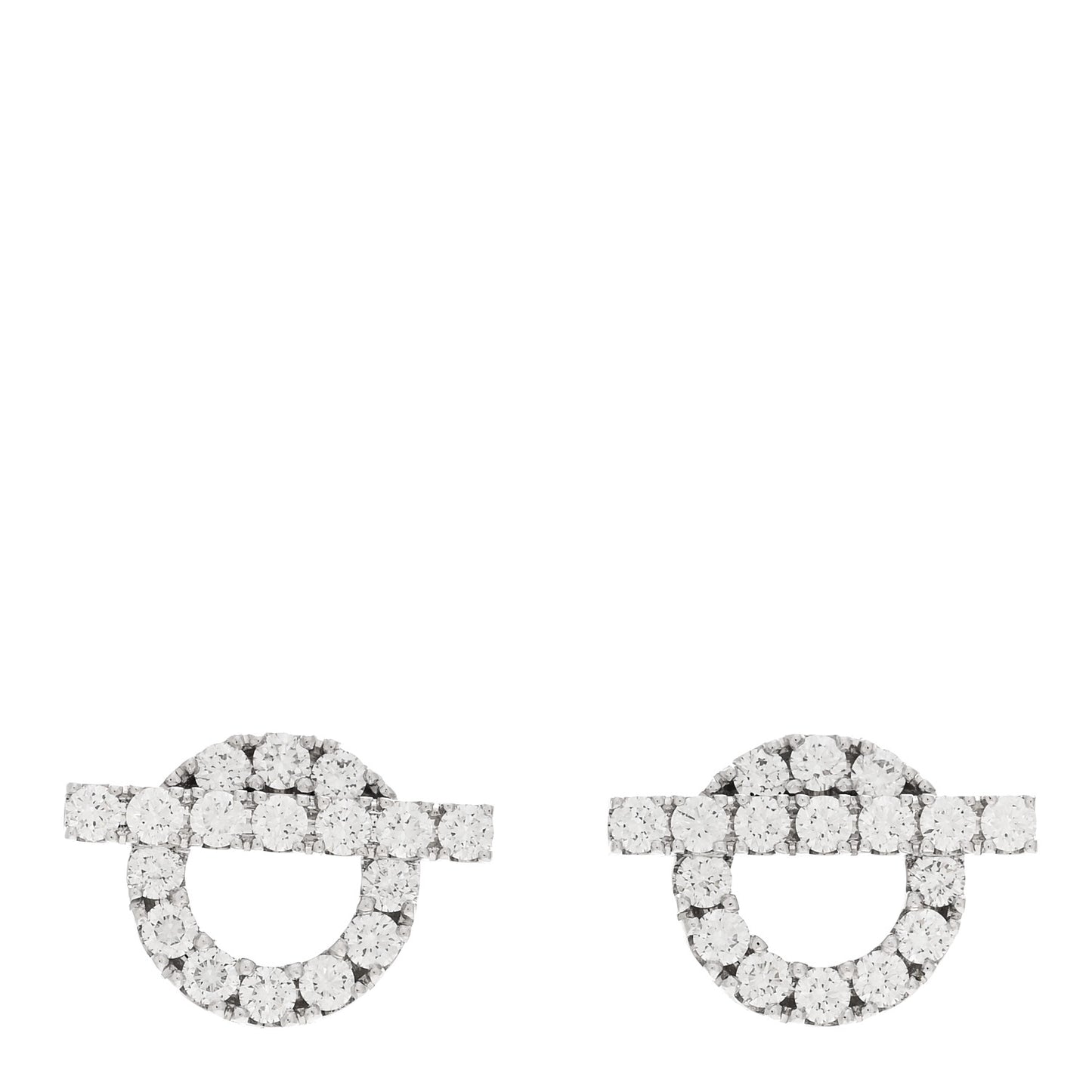 18K White Gold Diamond Finesse Earrings