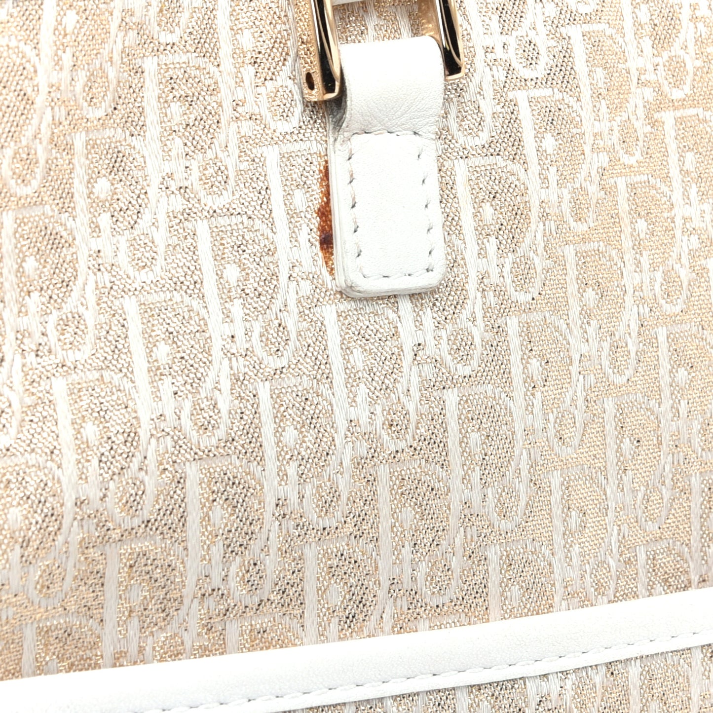 Monogram Tote White