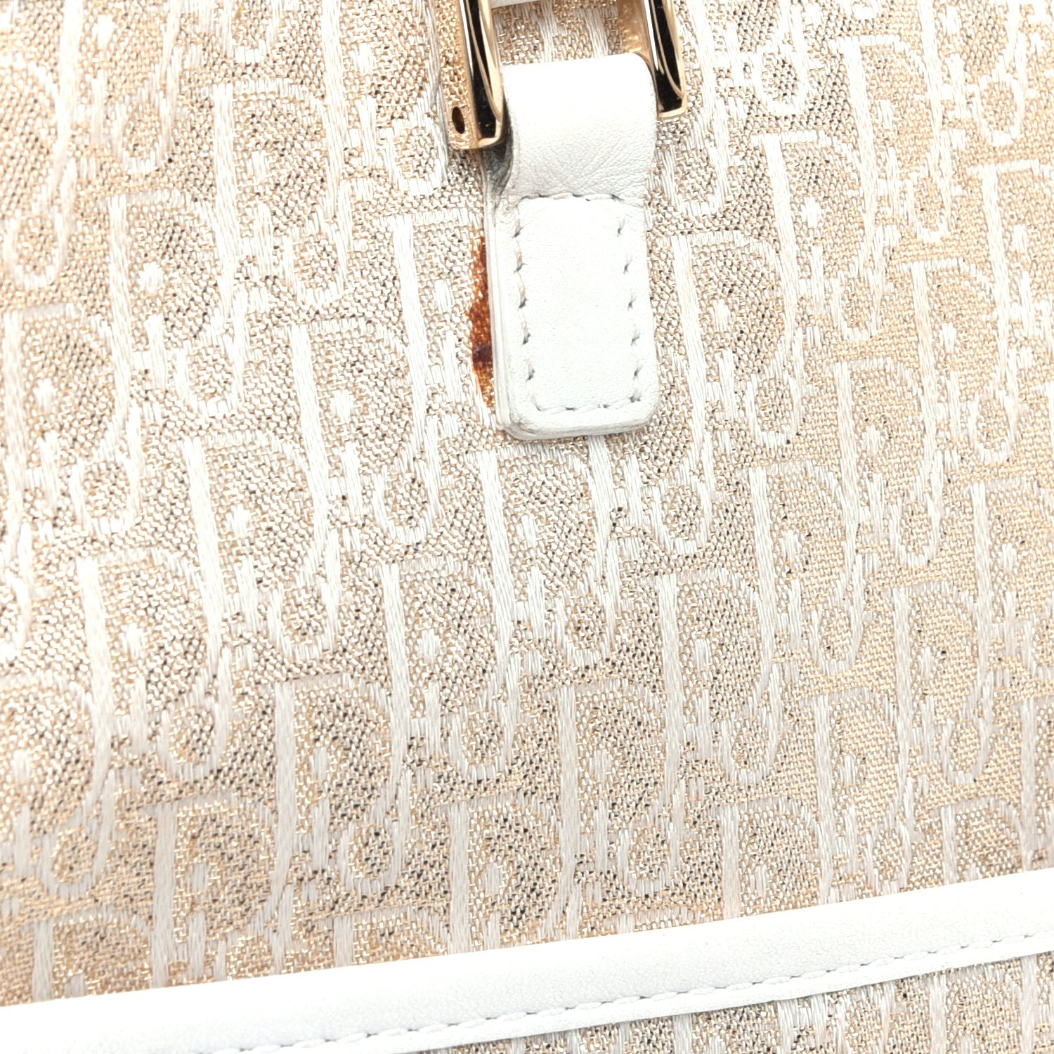 Christian Dior Monogram Tote White 11 of 12
