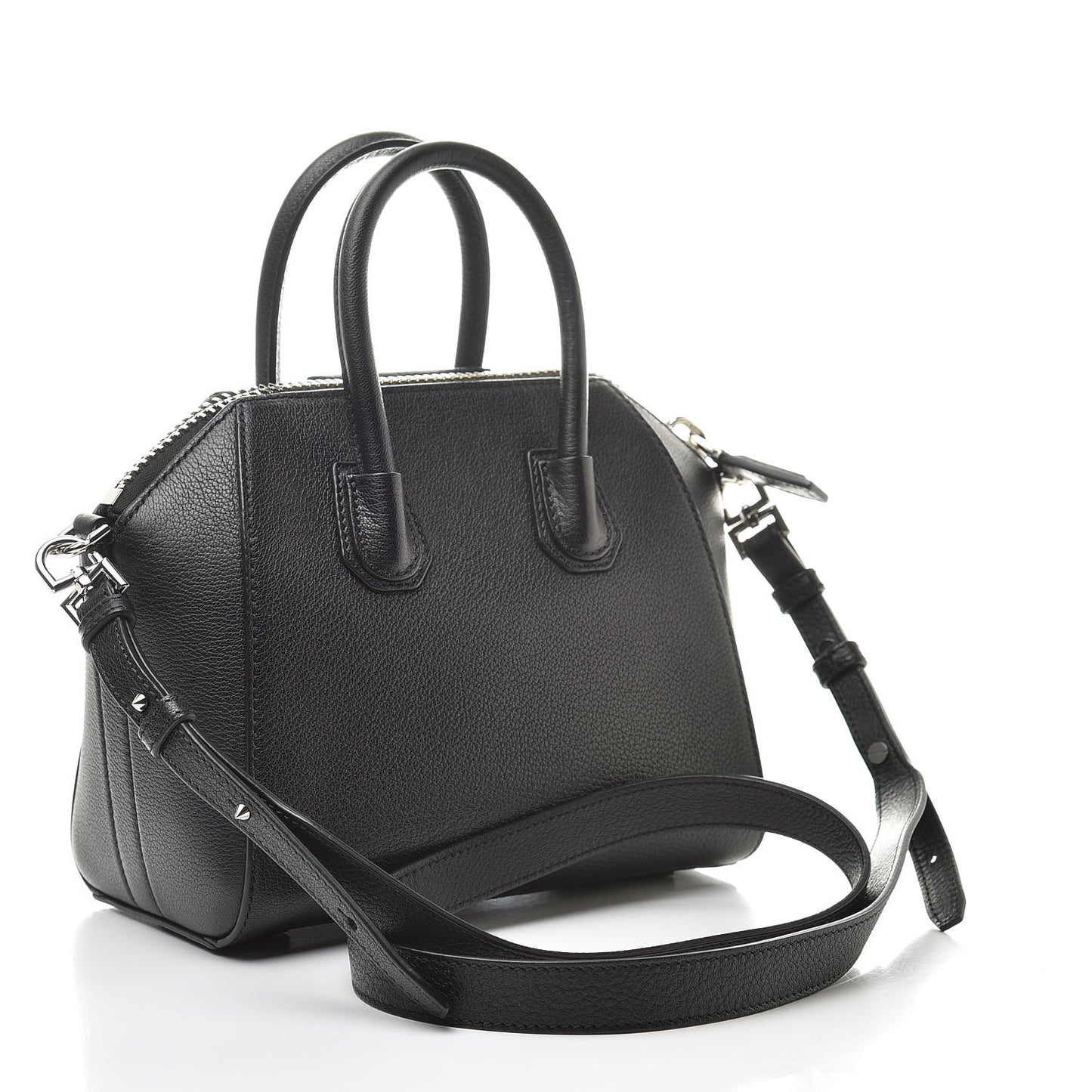 Sugar Goatskin Mini Antigona Black