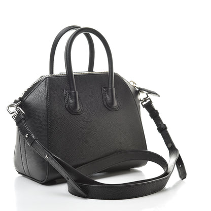 Givenchy Sugar Goatskin Mini Antigona Black 3 of 11