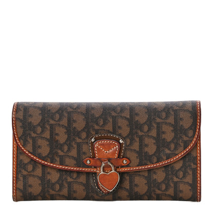 Christian Dior Monogram Trotter Wallet Brown 1 of 20