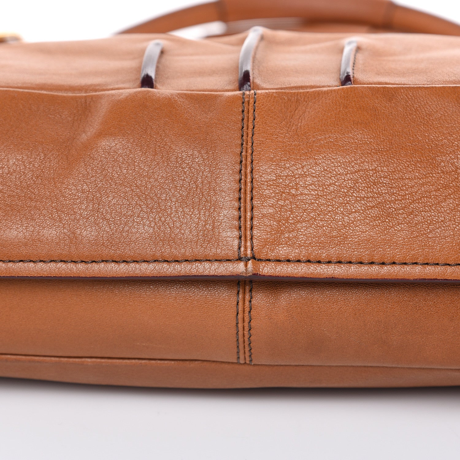 Chloe Calfskin Shoulder Bag Brown 9 of 20