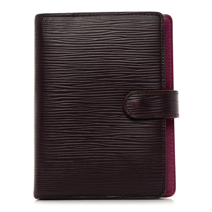 Louis Vuitton Epi Small Ring Agenda Cover Cassis 1 of 11