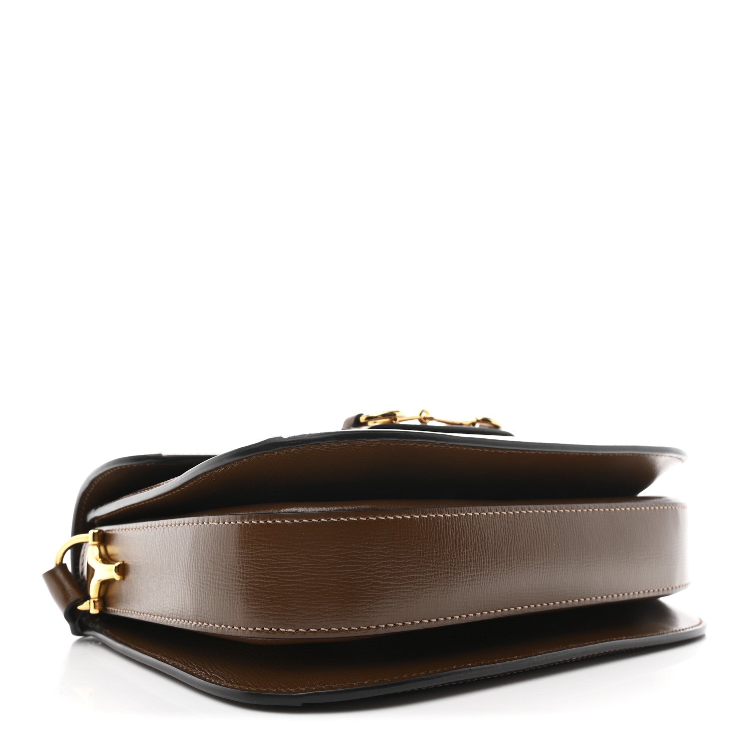 Gucci GG Supreme Monogram Horsebit 1955 Shoulder Bag Beige Brown Sugar 4 of 10