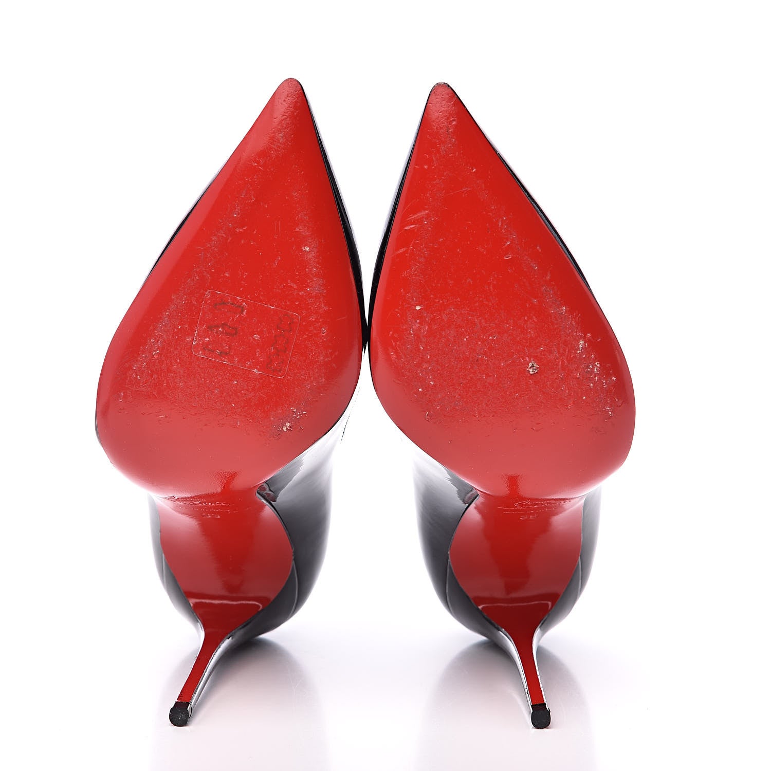 Christian Louboutin Patent Pigalle Follies 100 Pumps 39 Black 5 of 10