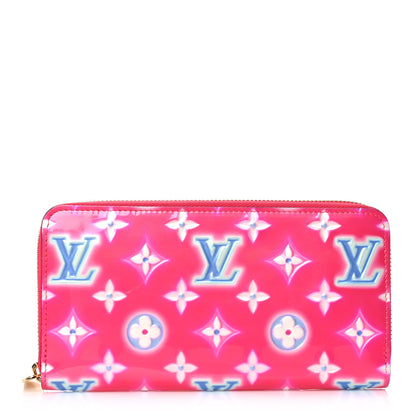 Louis Vuitton Vernis Valentine Zippy Wallet Fuchsia Neon 1 of 9