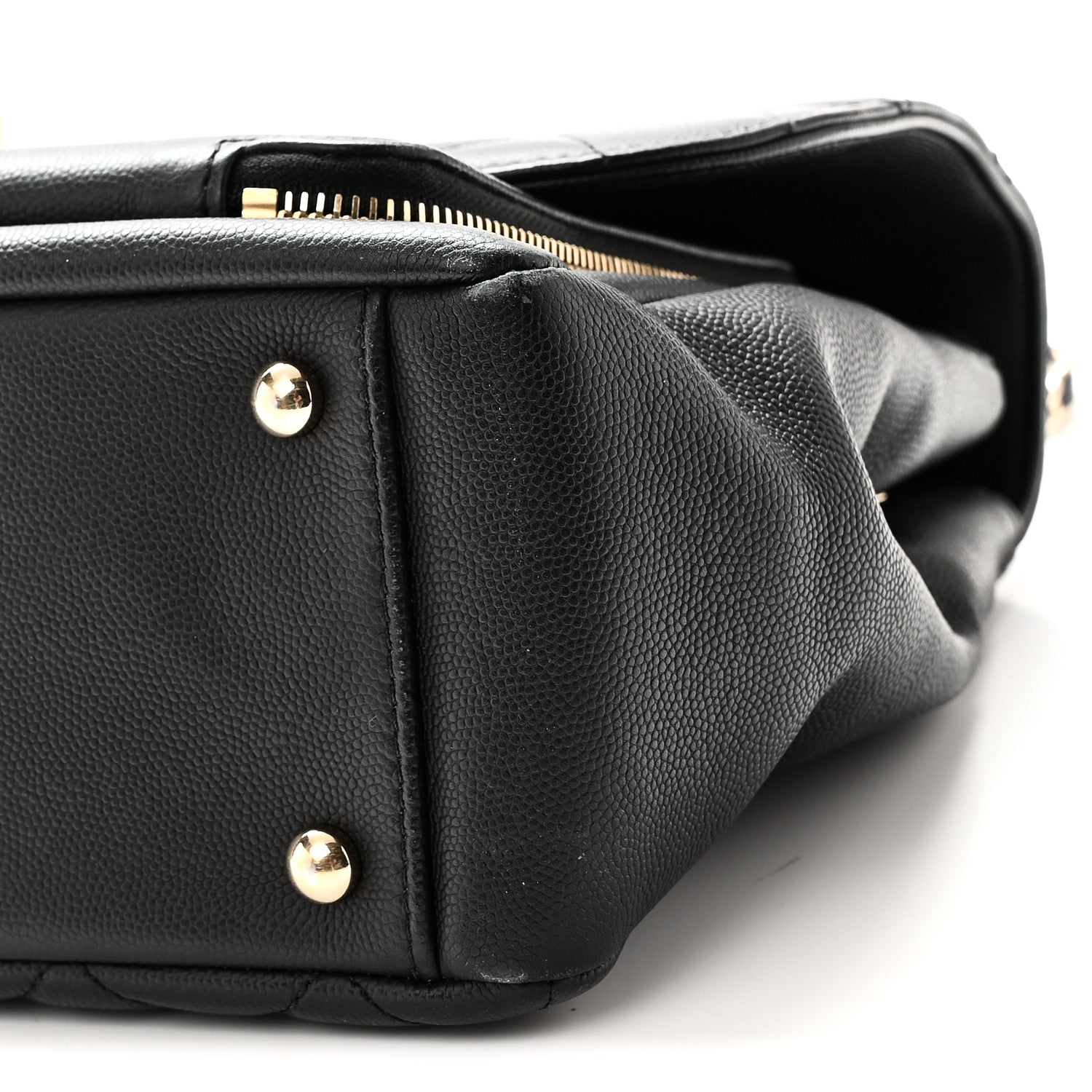 Chanel Caviar Quilted Large Business Affinity Flap Black Black 10 of 10