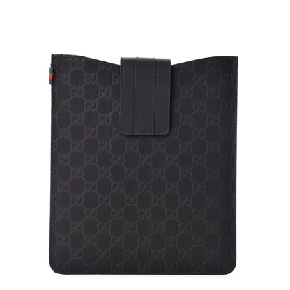 Gucci Rubber Guccissima Ipad Case Black 1 of 7