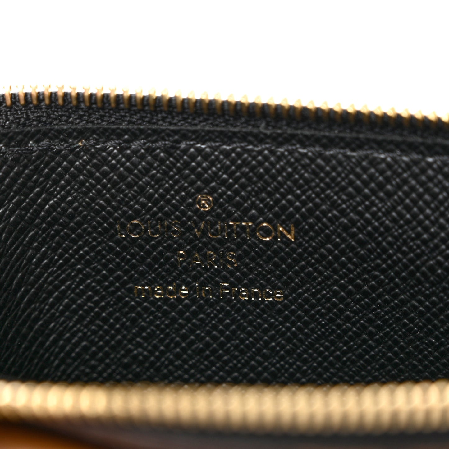 Reverse Monogram Recto Verso Card Holder Brown