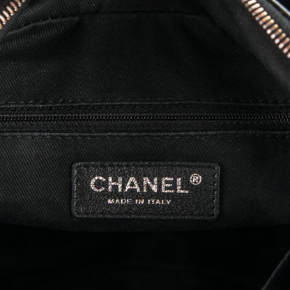 Chanel Calfskin Small Diamond Stitch Tote Black 6 of 7