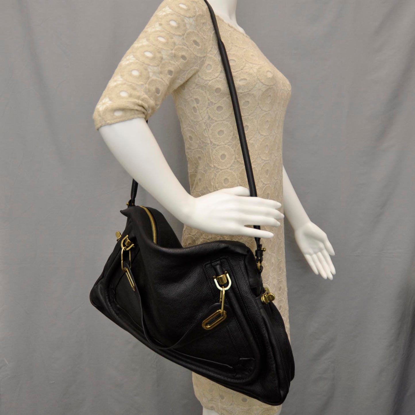 Calfskin Large Paraty Black