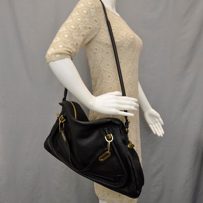 Chloe Calfskin Large Paraty Black 2 of 9