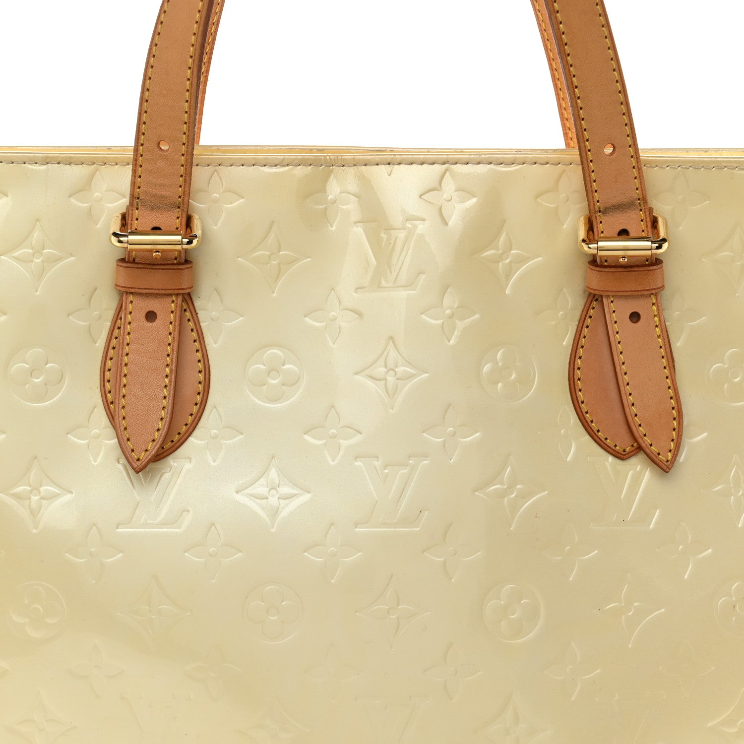 Louis Vuitton Vernis Brentwood Perle 8 of 16