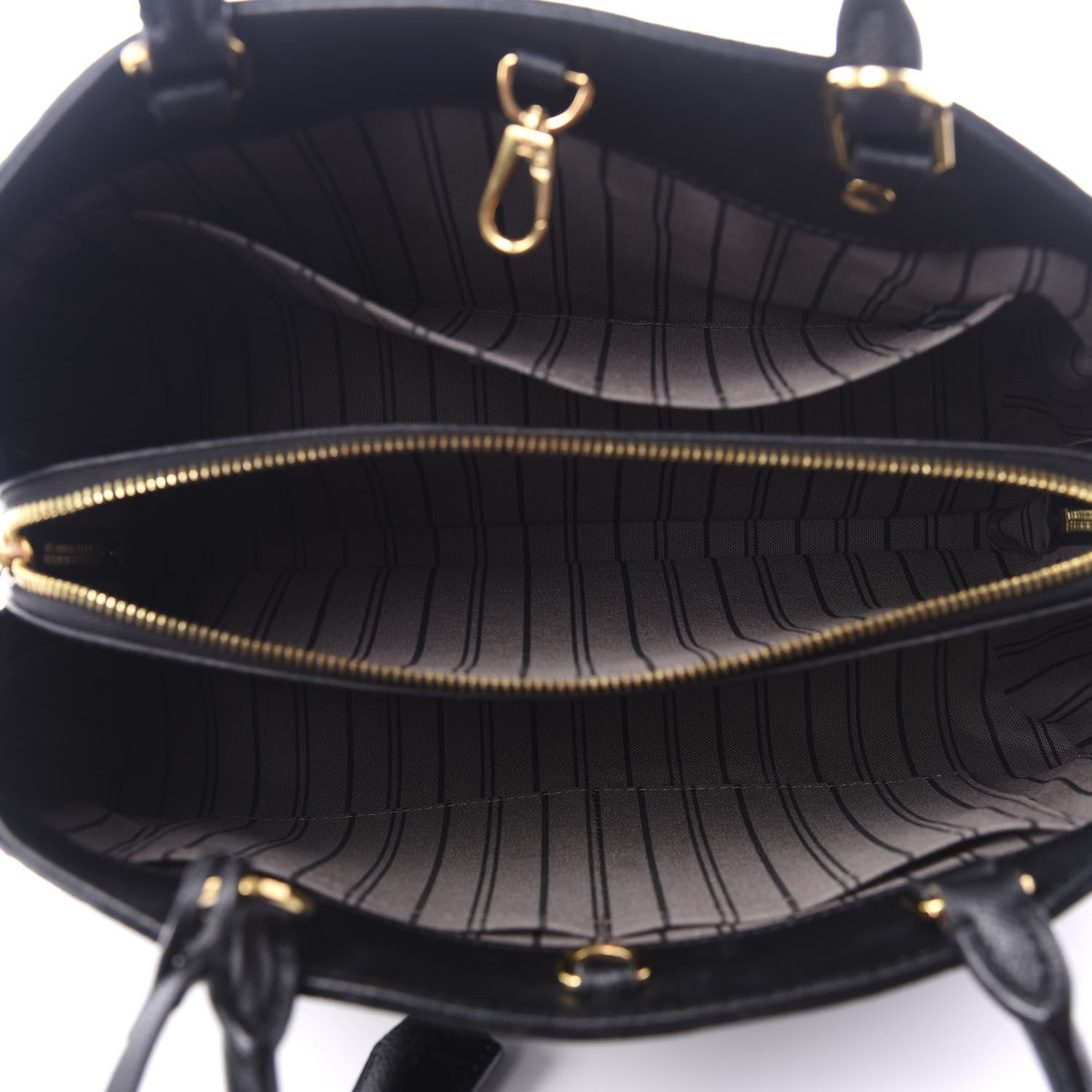 Louis Vuitton Empreinte Montaigne MM Black 4 of 7