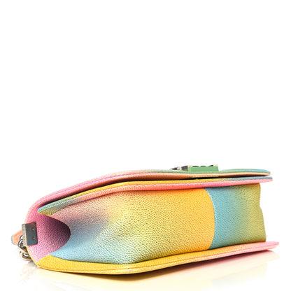 Chanel Caviar Quilted Medium Cuba Rainbow Boy Flap Multicolor 5 of 20
