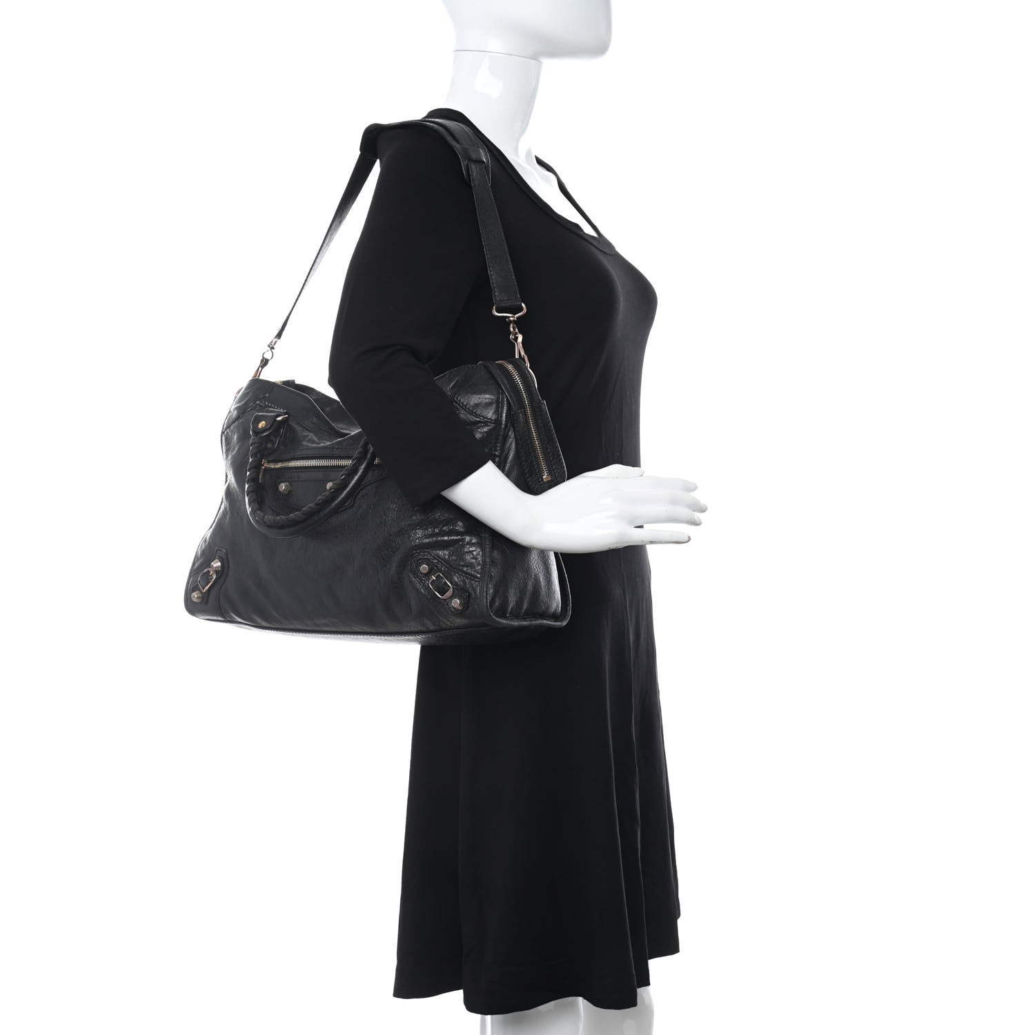 Balenciaga Agneau Giant 12 Gold Hardware City Black 2 of 13
