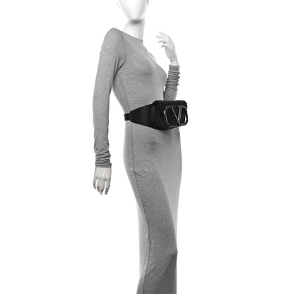 Valentino Garavani Calfskin Supervee Belt Bag Black 3 of 9
