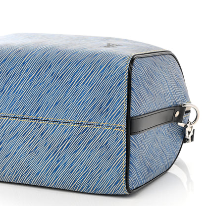 Louis Vuitton Epi Speedy Bandouliere 25 Denim Light 9 of 9