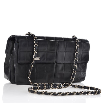 Chanel Lambskin Reissue Chocolate Bar Flap Black 3 of 13
