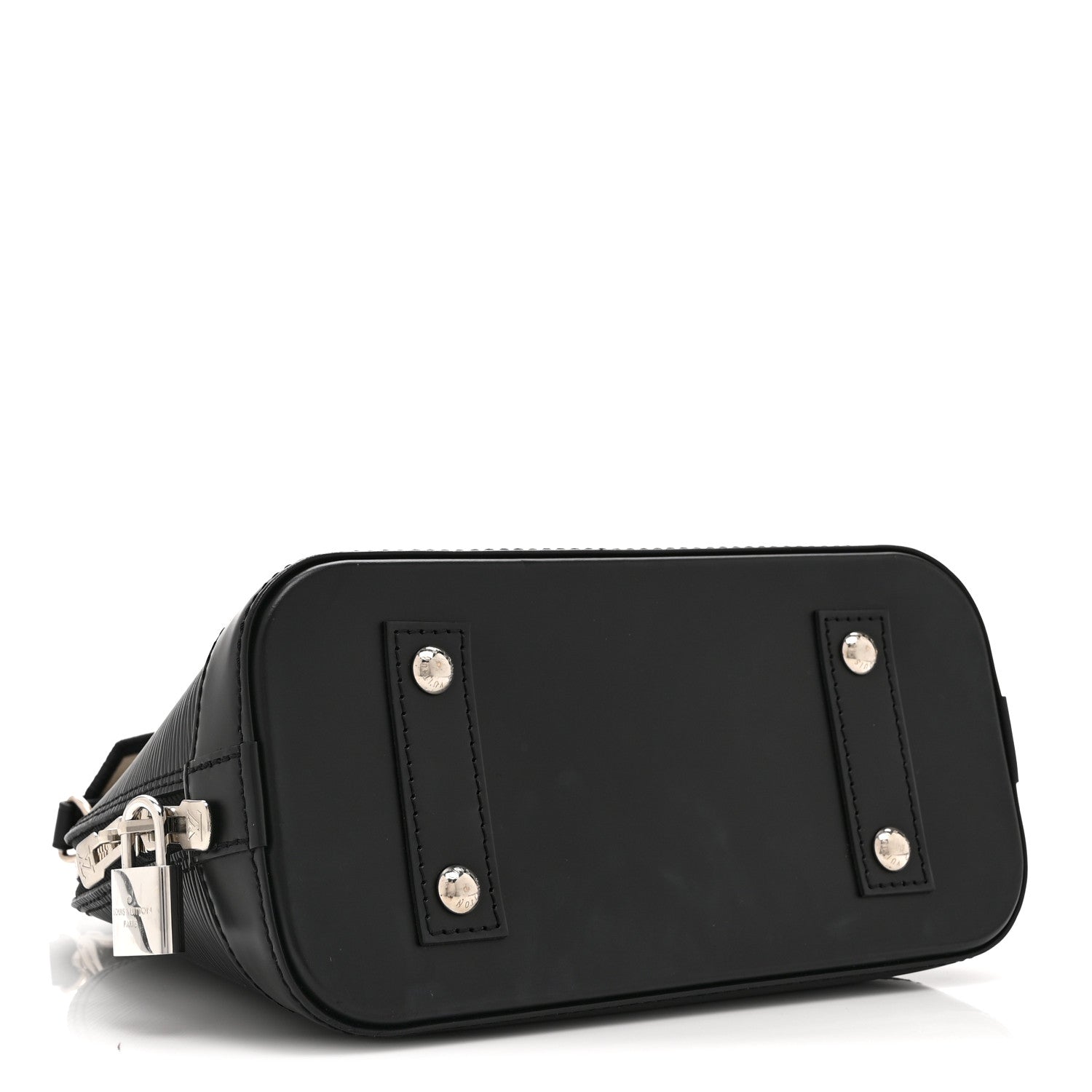 Louis Vuitton Epi Jacquard Alma BB Black 4 of 9