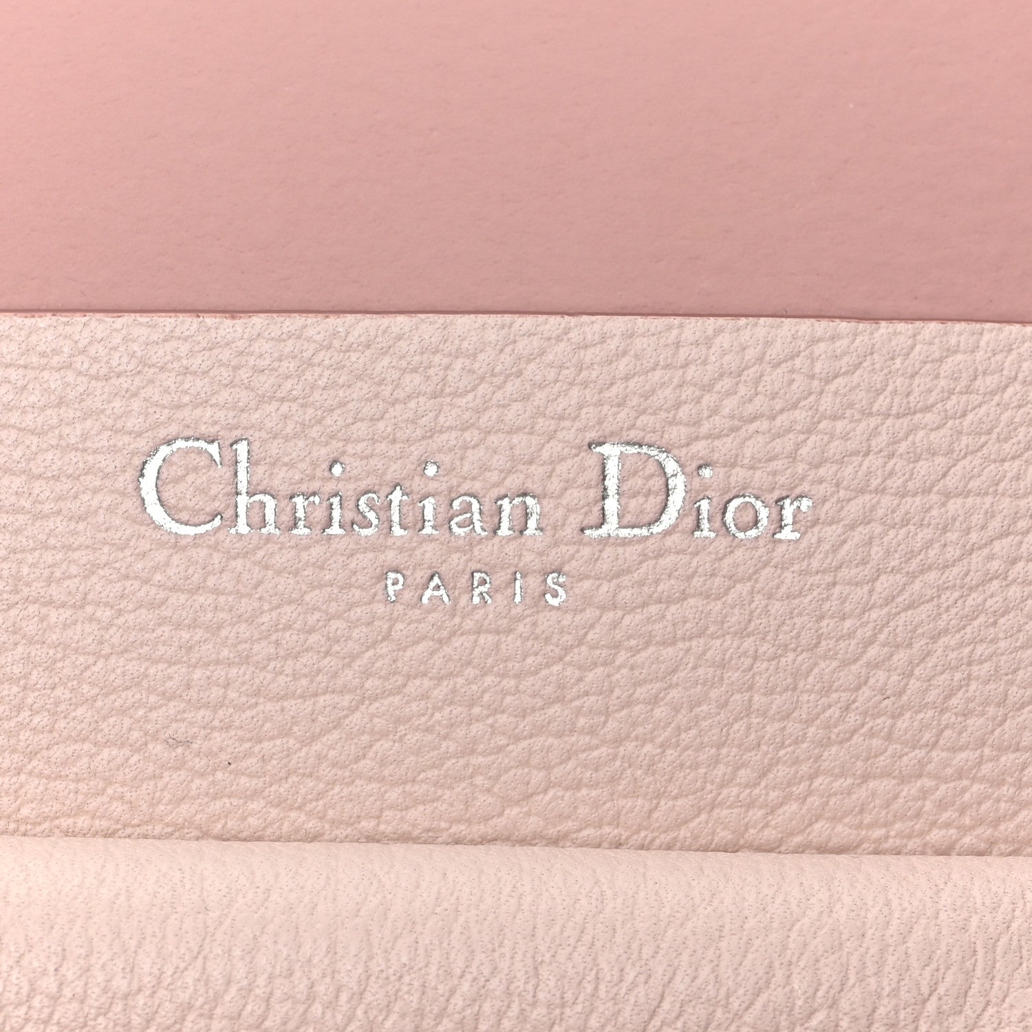 Christian Dior Supple Grained Calfskin Large Open Bar Tote Rose Poudre 7 of 9