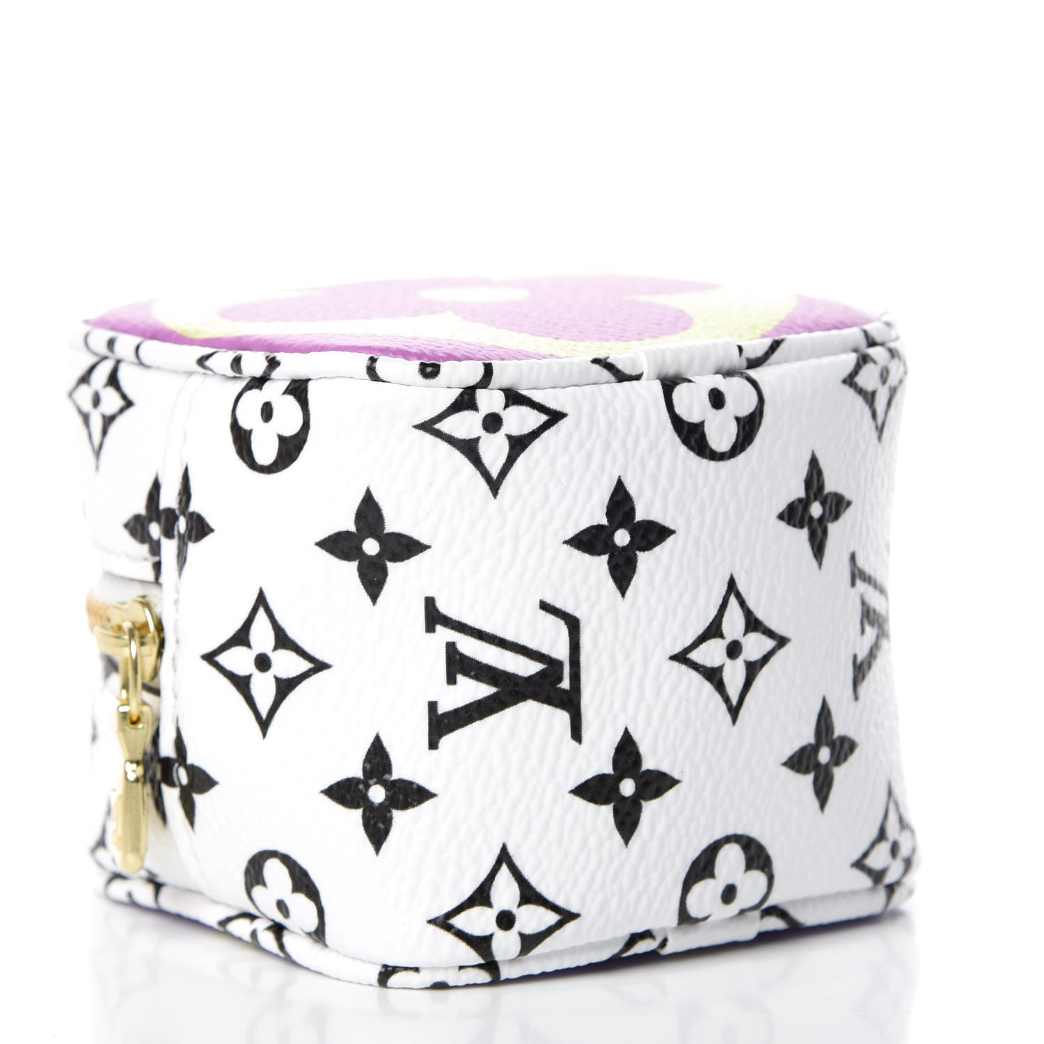 Louis Vuitton Monogram Giant Cube Coin Purse Pink 4 of 8