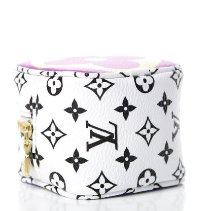Louis Vuitton Monogram Giant Cube Coin Purse Pink 4 of 8