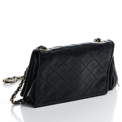 Chanel Lambskin Small Tassel Single Flap Black 3 of 8
