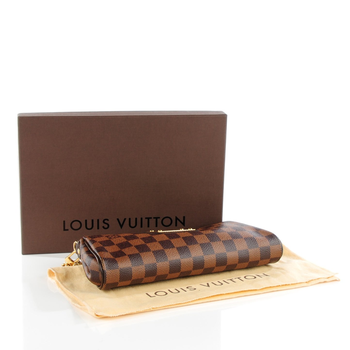 Damier Ebene Eva Clutch