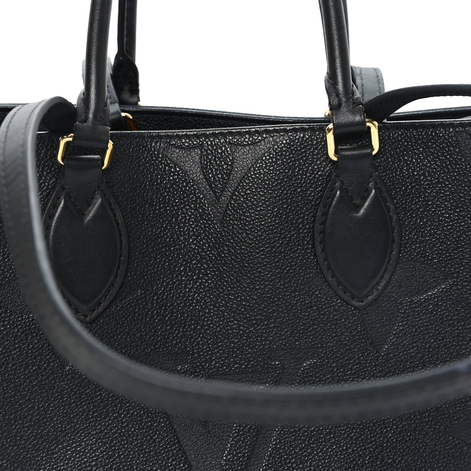 Louis Vuitton Empreinte Monogram Giant Onthego MM Black 7 of 12