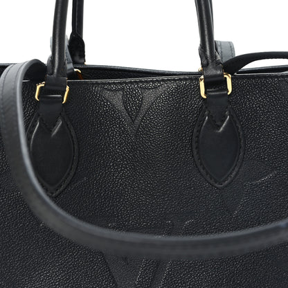 Louis Vuitton Empreinte Monogram Giant Onthego MM Black 7 of 12